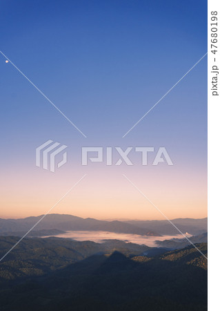 landscape Mountains Beautiful light in the morning 47680198