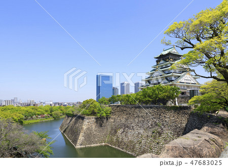 大阪城・大阪城公園・初夏・新緑 大阪城・大阪城公園・初夏・新緑 47683025