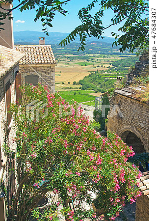 A view of Provencal countryside. A view of Provencal countryside. 47684307