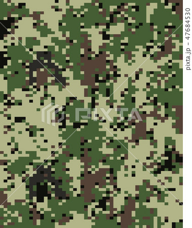 Digital fashionable camouflage pattern Digital fashionable camouflage pattern 47684530