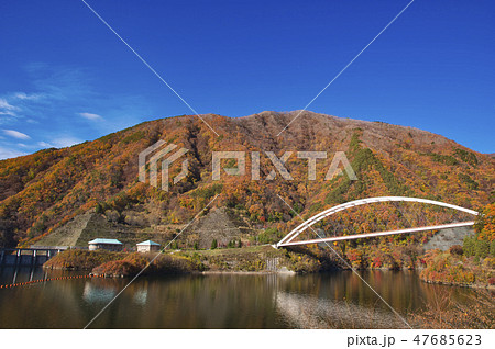 紅葉のみずがき湖 紅葉のみずがき湖 47685623