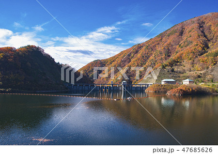 紅葉のみずがき湖 紅葉のみずがき湖 47685626