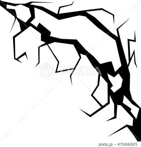 Wall crack image Wall crack image 47686805