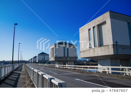 六堰としげただばし　荒川　深谷市 47687607