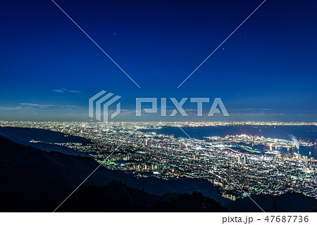 摩耶山掬星台からの眺望　夜景 47687736