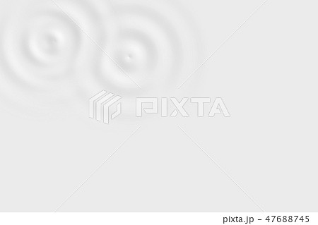 Top view of white yogurt, soft background texture 47688745