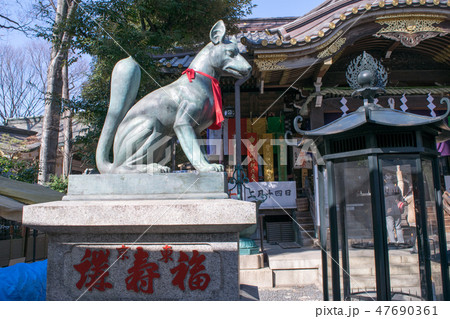東京都　港区　元赤坂　豊川稲荷東京別院　本殿　節分会の日 47690361