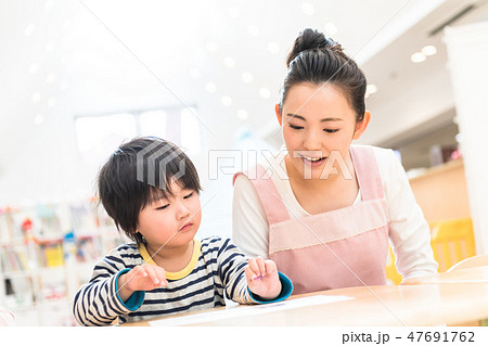 保育士、幼児、習い事、幼児教育、プレ保育 47691762
