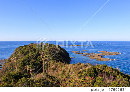 番所山公園からの眺望 南紀白浜 和歌山県の写真素材