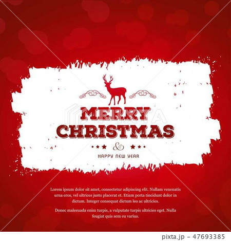 Christmas greetings card with red background red t Christmas greetings card with red background red t 47693385