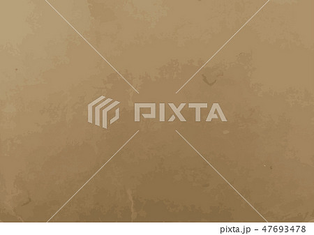 茶色のクラフト紙テクスチャベクター背景素材のイラスト素材 47693478 Pixta