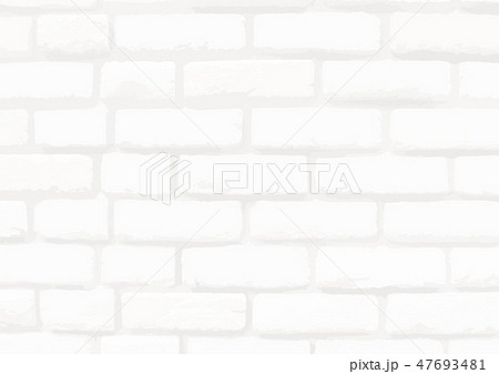 白色簡單的牆壁磚紋理背景材料 插圖素材 圖庫