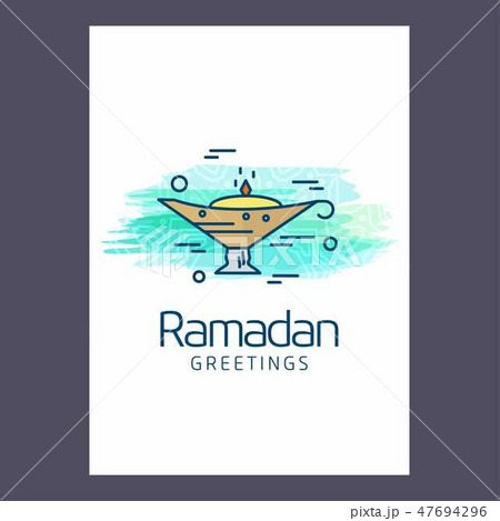 Ramadan Kareem Vector Background. calligraphy gree Ramadan Kareem Vector Background. calligraphy gree 47694296