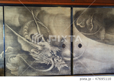 京都　建仁寺　雲龍図 47695110