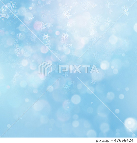 Christmas abstract template. Light background with snowflakes and stars. EPS 10 47696424
