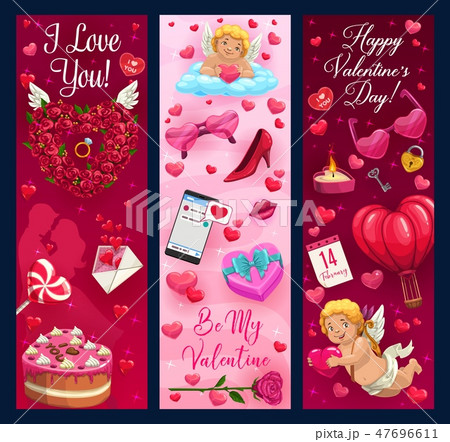 Valentines Day gifts, wedding ring and hearts 47696611