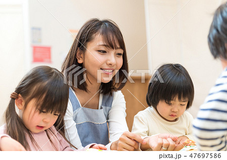 保育士、幼児、習い事、幼児教育、プレ保育 保育士、幼児、習い事、幼児教育、プレ保育 47697586