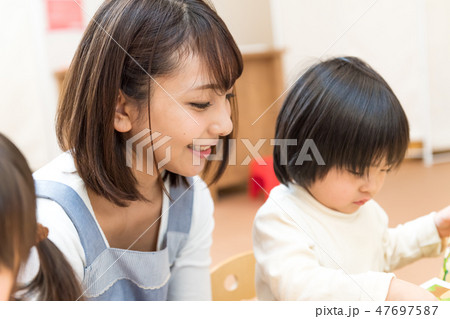 保育士、幼児、習い事、幼児教育、プレ保育 47697587