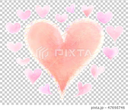 Red big heart Red big heart 47698746