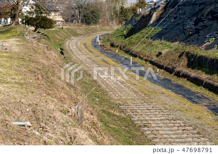 宮原坑　鉄道敷跡 47698791
