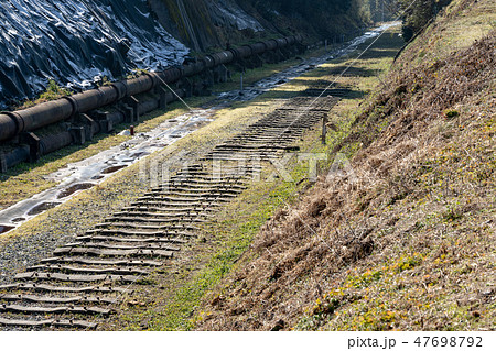 宮原坑　鉄道敷跡 47698792