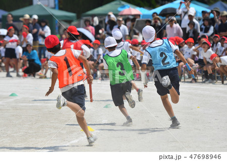 小学校の運動会 小学校の運動会 47698946