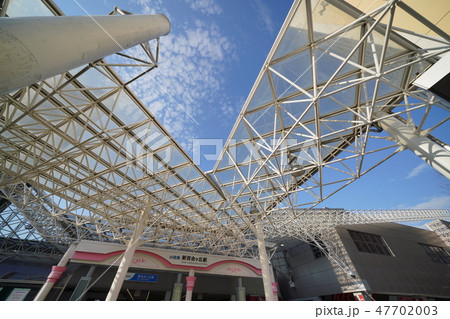 日本の川崎都市景観　新百合ヶ丘駅を望む 47702003