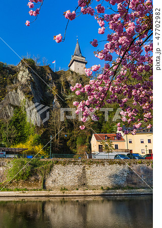 Vianden castle in Luxembourg 47702982