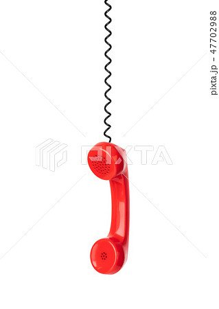 Red phone and cable 47702988