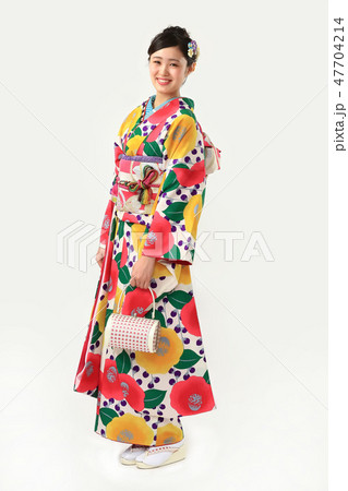 成人の日 記念 白バック 47704214