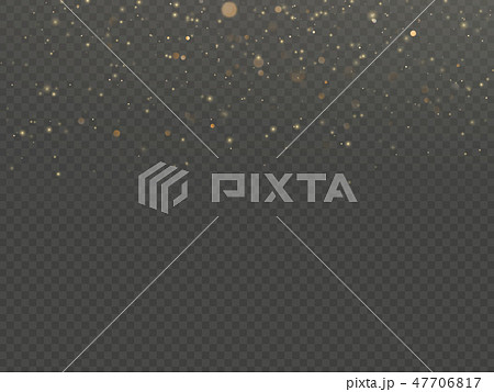 Overlay effect for luxury greeting rich card. Star dust light on transparent background. EPS 10 Overlay effect for luxury greeting rich card. Star dust light on transparent background. EPS 10 47706817