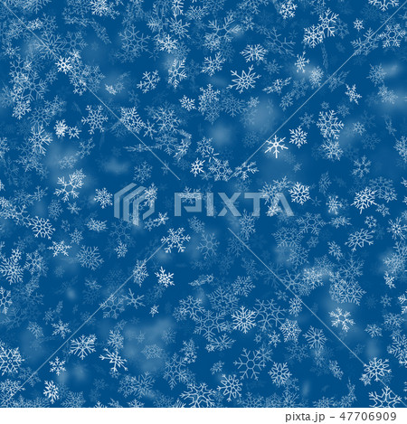 Christmas and New Year seamless pattern with snowflakes. EPS 10 Christmas and New Year seamless pattern with snowflakes. EPS 10 47706909