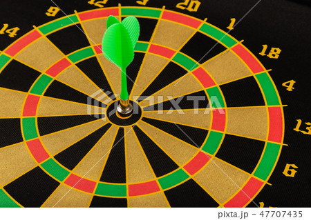 The game of darts, darts on the target. The game of darts, darts on the target. 47707435