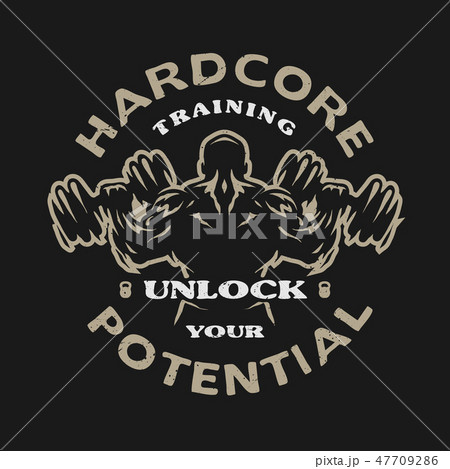 Hardcore training, emblem. 47709286