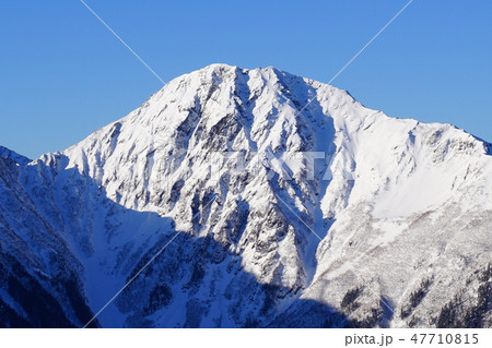 鳳凰稜線からの北岳 47710815