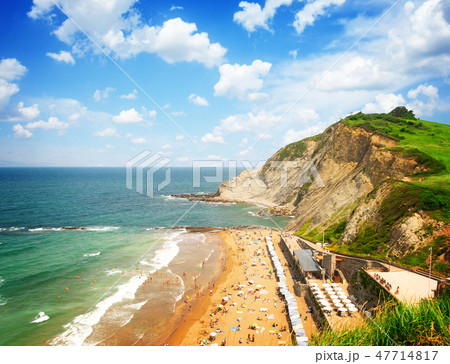 Zumaia coast, Pais Vasco Spain 47714817