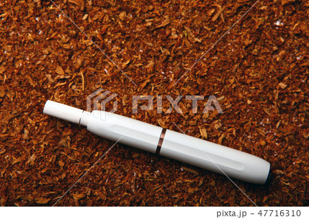 white electronic smoke device studio tobacco backg 47716310