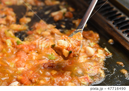 もんじゃ焼き　下町グルメ 47716490