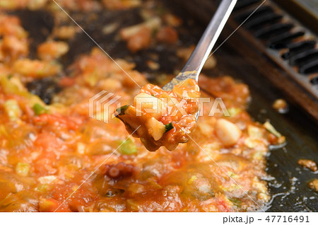 もんじゃ焼き　下町グルメ 47716491