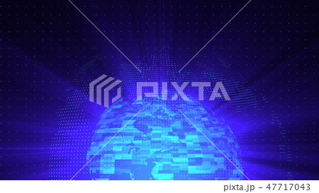 Glass globe distortion digital background loop, abstract 3d render, computer generated backdrop Glass globe distortion digital background loop, abstract 3d render, computer generated backdrop 47717043