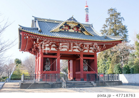 東京都 港区 芝公園 重要文化財 台徳院霊廟惣門(だいとくいんれいびょうそうもん) 東京都 港区 芝公園 重要文化財 台徳院霊廟惣門(だいとくいんれいびょうそうもん) 47718763