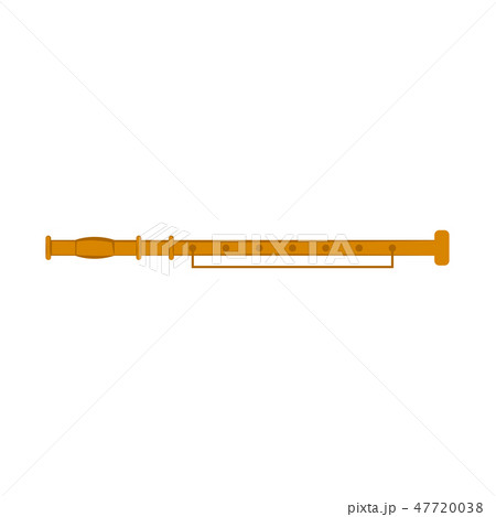 Isolated traverse flute icon 47720038