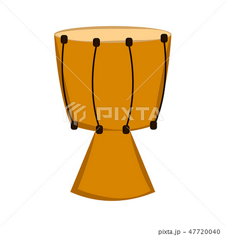 Isolated djembe drum icon 47720040