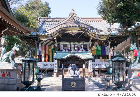 東京都　港区　元赤坂　豊川稲荷東京別院　本殿　節分会の日 47721656