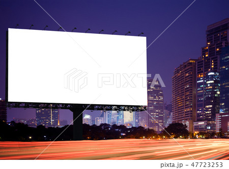 advertising or Blank billboard 47723253
