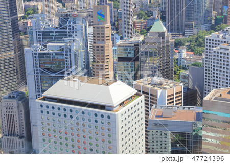 Hong Kong, China view of the IFC 47724396
