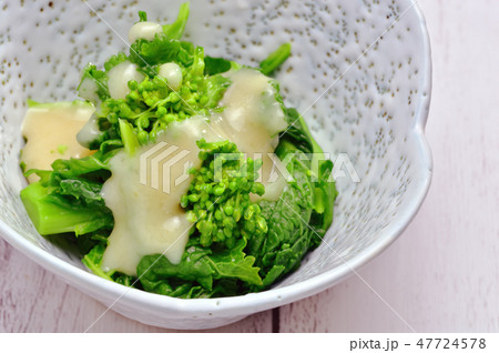菜の花の酢味噌和え 菜の花の酢味噌和え 47724578