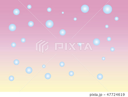 夢の中背景のイラスト素材