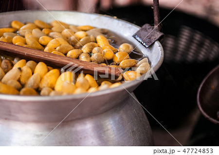 Sericulture Thai silk making in Countryside 47724853