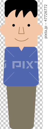 Person stamp Japanese 47726772